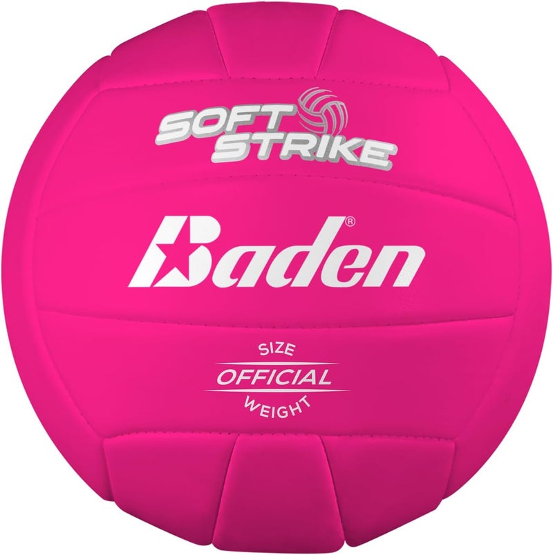 Baden | Soft Strike | Cushioned Synthetic Leather Recreational Volleyball | Indoor/Outdoor for Beginners & Youth | Official Size - Image 5